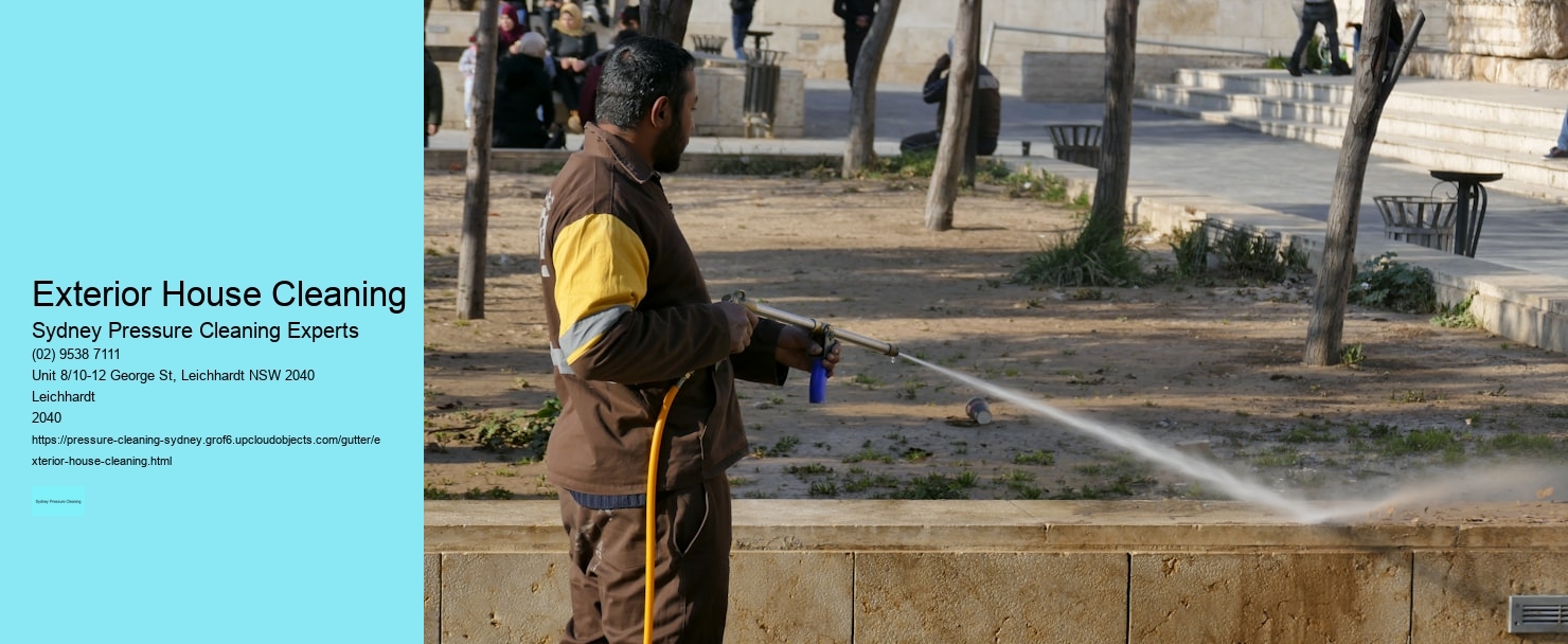 Exterior House Cleaning